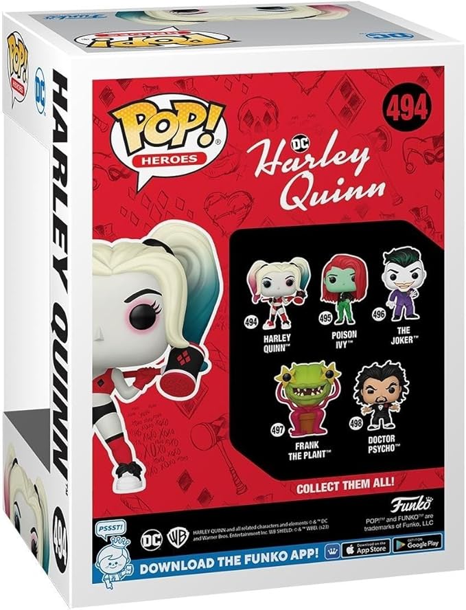 FUNKO POP HEROES: SERIE ANIMADA DE HARLEY QUINN 494