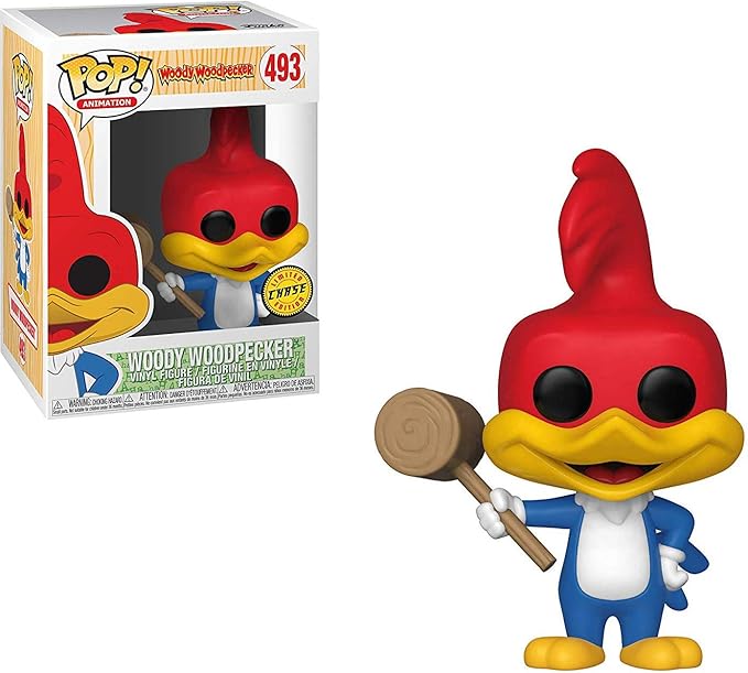 FUNKO POP: WOODY WOODPECKER - CHASE (WOODY WOODPECKER) #493