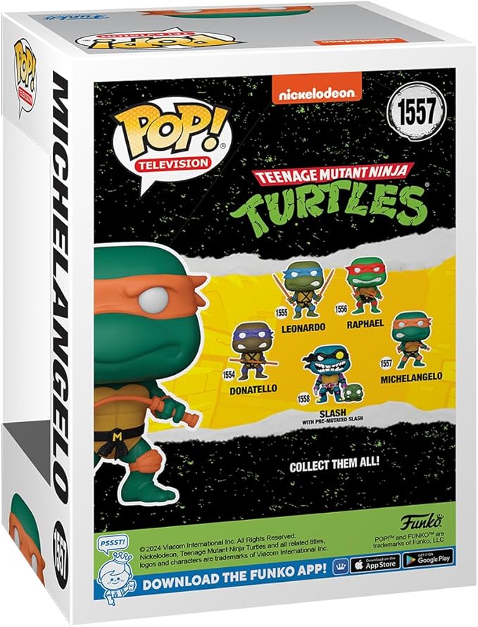 FUNKO POP: MICHELANGELO - TEENAGE MUTANT NINJA TURTLES 1557