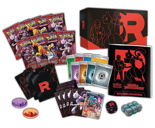CAJA DE ENTRENADOR RIVALES PREDESTINADOS EN ESPAÑOLPOKEMON TCG ELITE TRAINER BOX  (ETB)