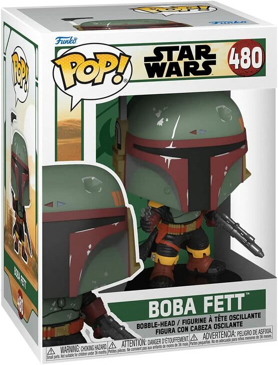FUNKO POP BOBA FETT STAR WARS 480
