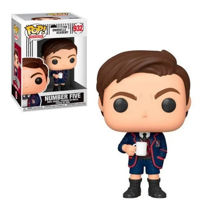 FUNKO POP: NUMBER FIVE UMBRELLA ACADEMY SERIE NETFLIX 932