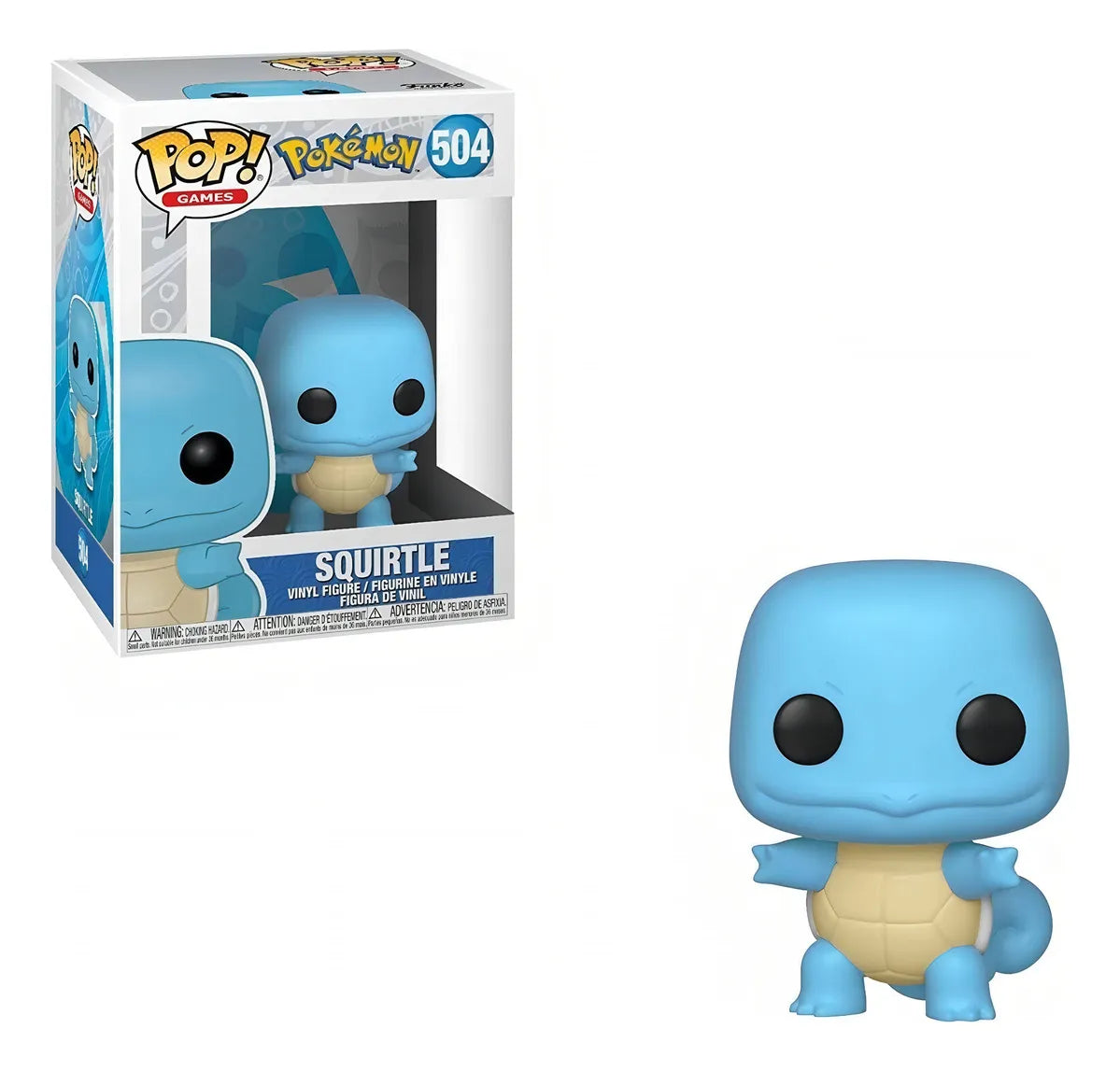 FUNKO POP: SQUIRTLE- POKÉMON 504