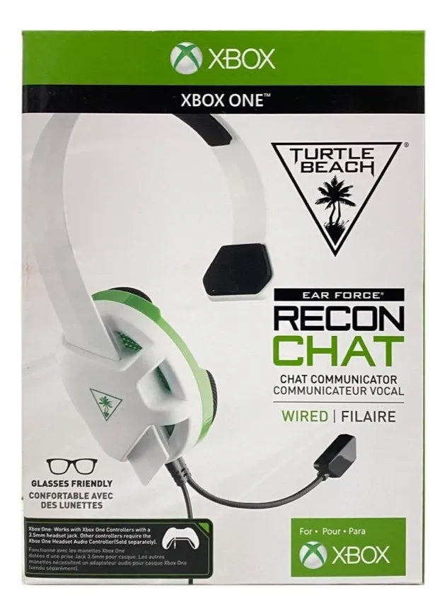 AURICULAR TURTLE BEACH RECON CHAT PARA XBOX ONE COLOR BLANCO