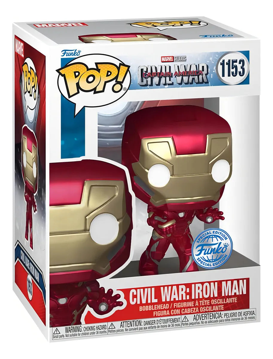 FUNKO POP MARVEL SPECIAL: CIVIL WAR - IRON MAN 1153