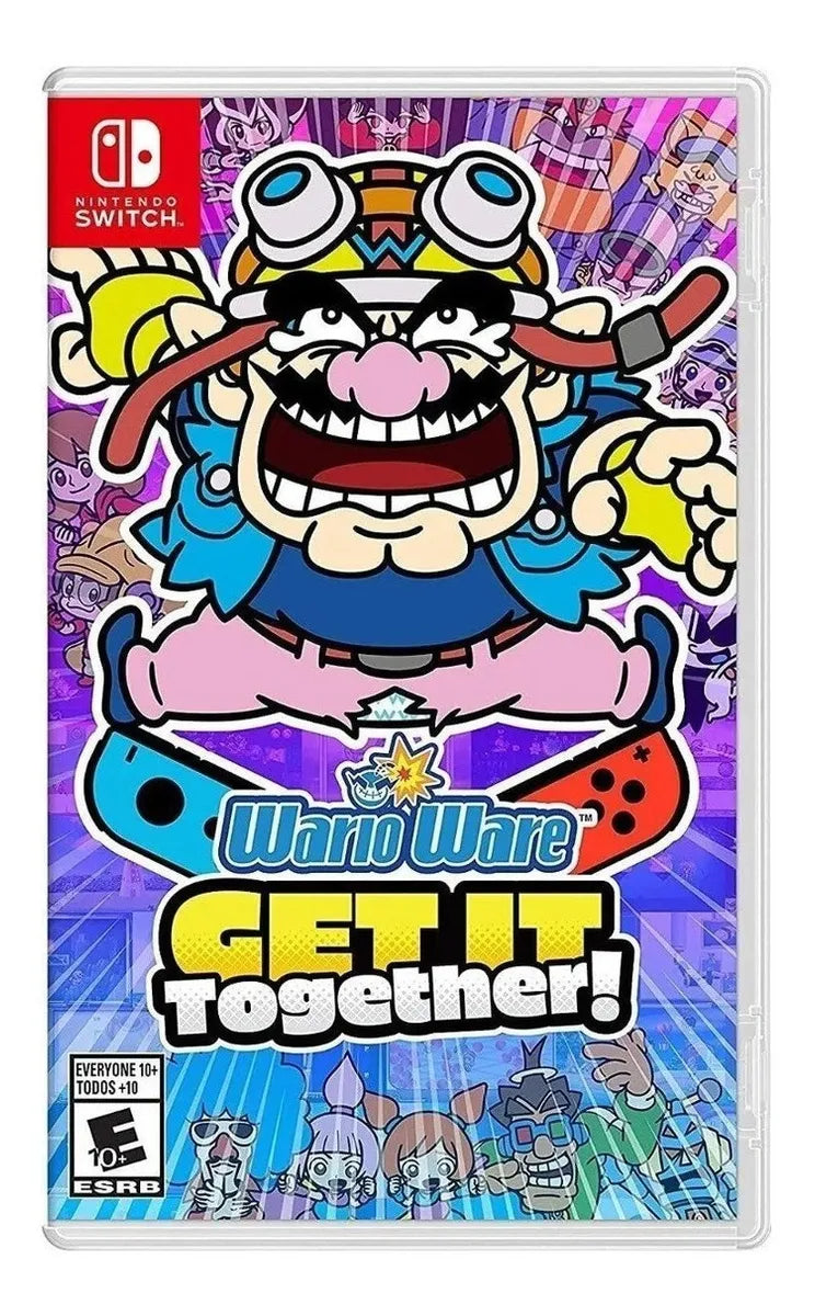 WARIO WARE GET IT TOGETHER - JUERGO DE NINTENDO SWITCH (USADO)
