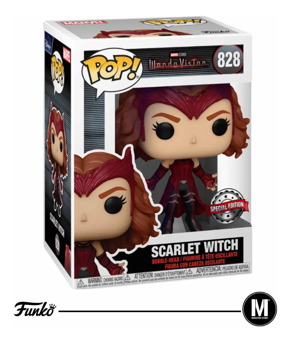 FUNKO POP MARVEL WANDAVISION: SCARLET WITCH 828