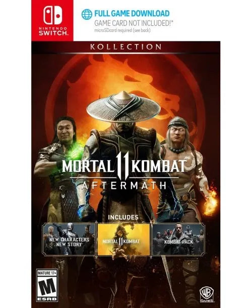 MORTAL KOMBAT 11 AFTERMATH – JUEGO DE NINTENDO SWITCH (NUEVO SELLADO)