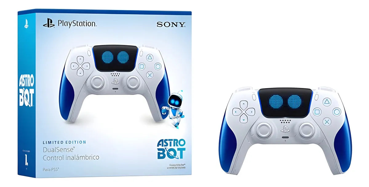 JOYSTICK INALÁMBRICO DUALSENSE SONY PS5 PLAYSTATION 5 EDICION LIMITADA ASTRO BOT