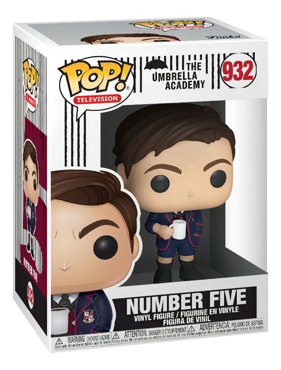 FUNKO POP: NUMBER FIVE UMBRELLA ACADEMY SERIE NETFLIX 932