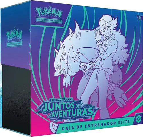 CAJA DE ENTRENADOR AVENTURAS COMPARTIDAS EN ESPAÑOL POKEMON TCG TRAINER ELITE