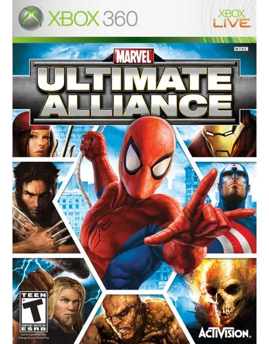ULTIMATE ALLIANCE MARVEL – JUEGO DE XBOX 360 (USADO) (NTSC)