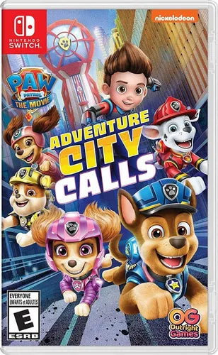PAW PATROL: THE MOVIE – ADVENTURE CITY CALLS – JUEGO DE NINTENDO SWITCH (NUEVO SELLADO)