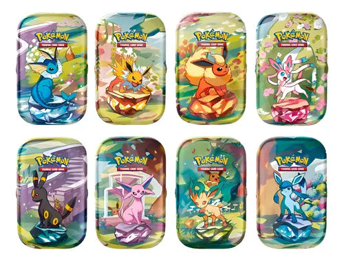 EVOLUCIONES PRISMÁTICAS MINI LATA POKEMON TCG