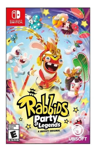RABBIDS: PARTY OF LEGENDS – JUEGO DE NINTENDO SWITCH (NUEVO SELLADO)