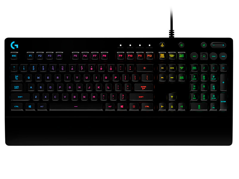 Teclado Logitech Prodigy G213 Gaming USB retroiluminado RGB