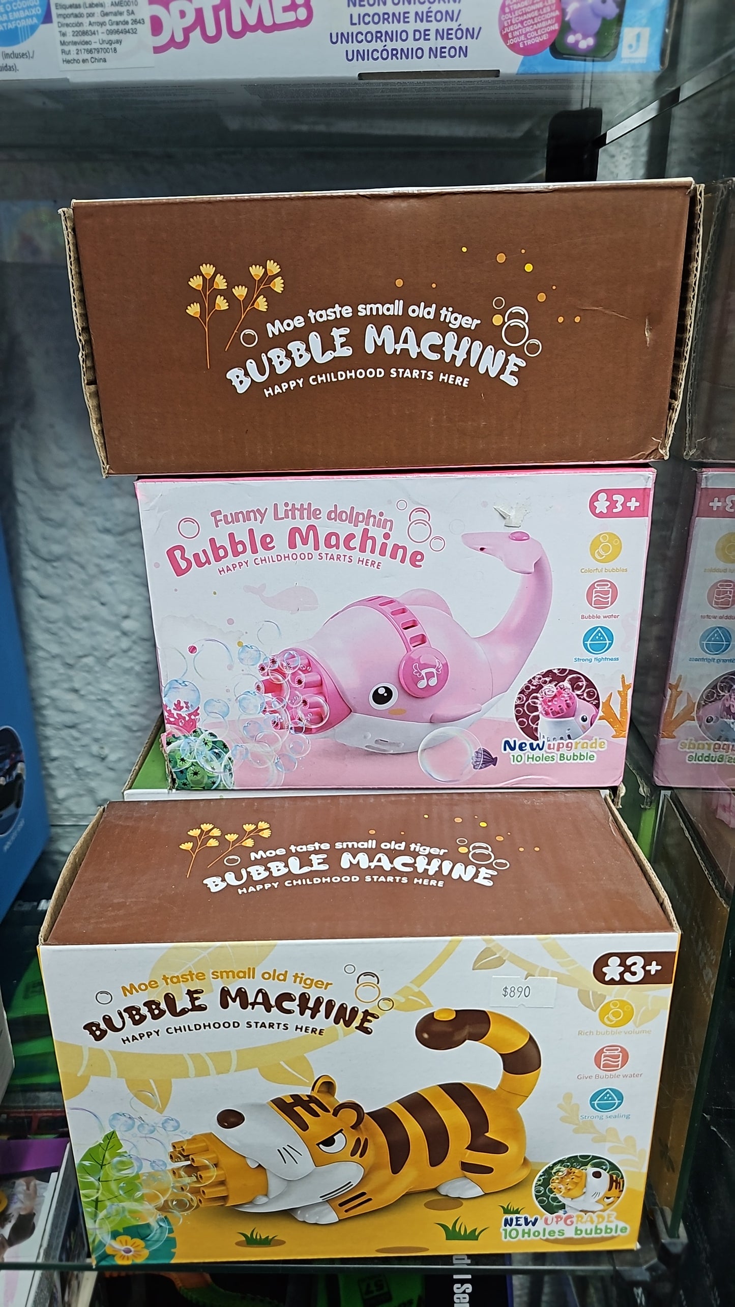 ARMA DE BURBUJAS DE ANIMALES