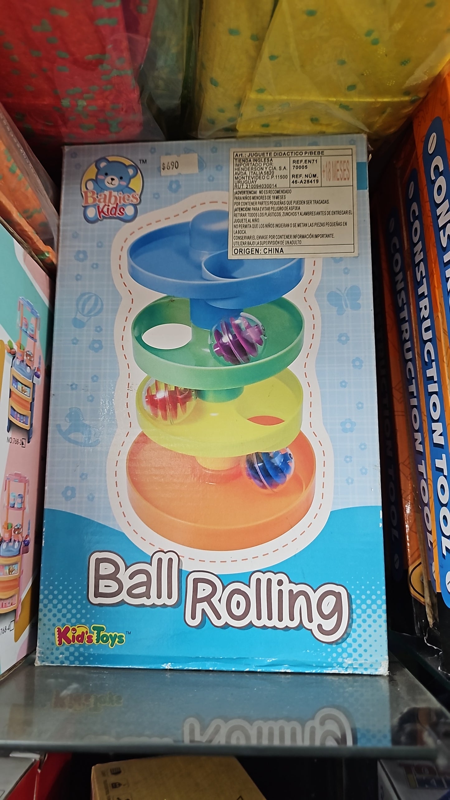 JUEGO BALL ROLLING