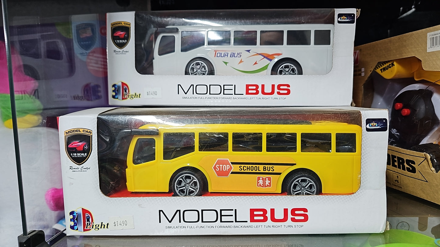 AUTOBÚS A CONTROL REMOTO