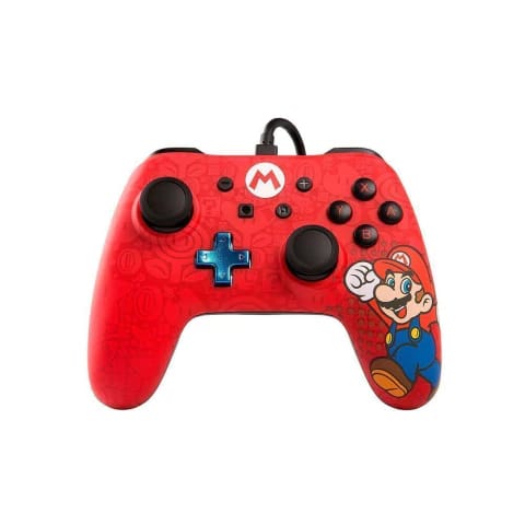 JOYSTICK USB NINTENDO SWITCH POWERA CABLEADO CON SKUF