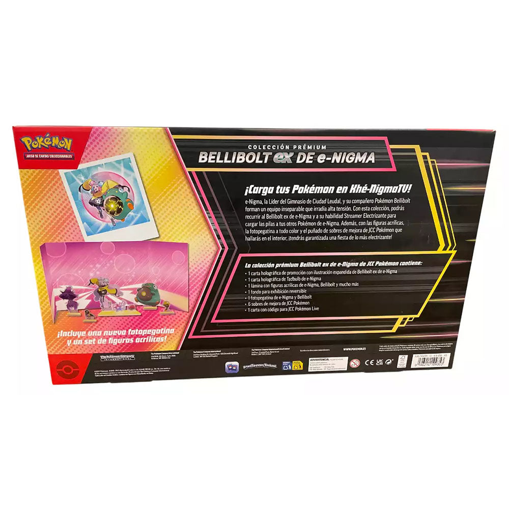 COLECCION PREMIUM BELLIBOT EX DE E-NIGMA EN ESPAÑOL POKEMON TCG
