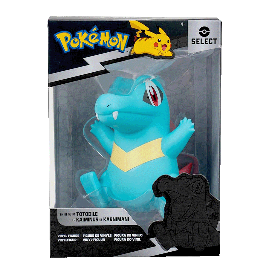 FIGURA OFICIAL: TOTODILE - POKÉMON SELECT