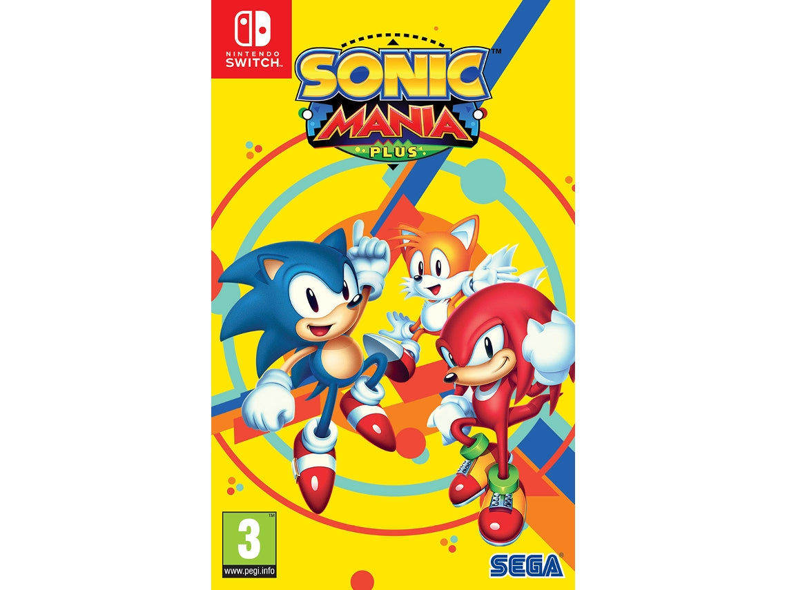 SONIC MANIA PLUS – JUEGO DE NINTENDO SWITCH (NUEVO SELLADO)