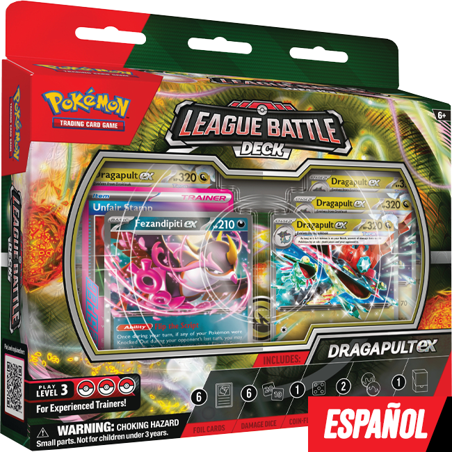MAZO COMBATE DE LIGA DRAGAPULT EX EN ESPAÑOL POKEMON TCG