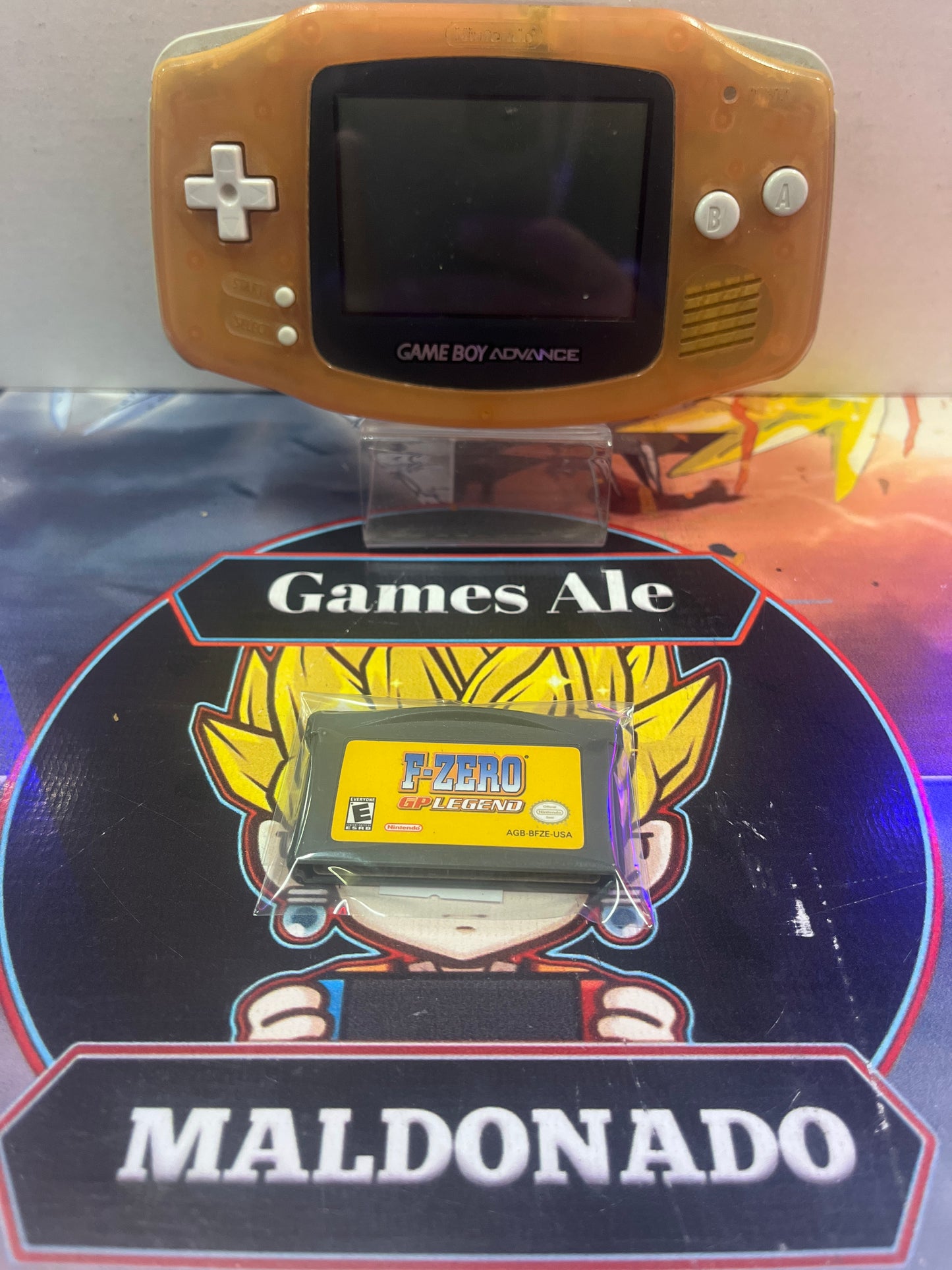 F ZERO - JUEGO GAME BOY ADVANCE
