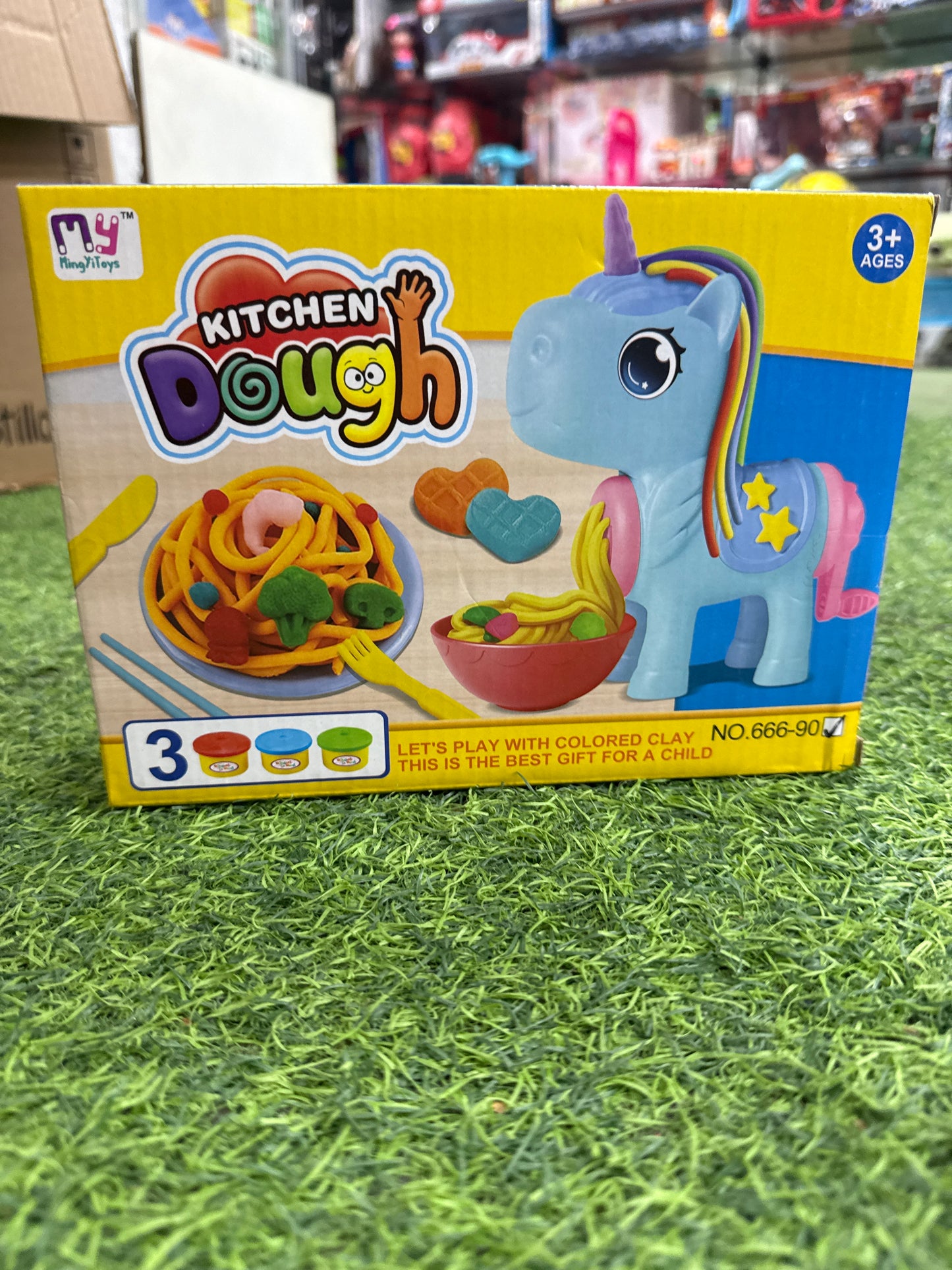 JUEGO DE MASA PARA MOLDEAR UNICORNIO