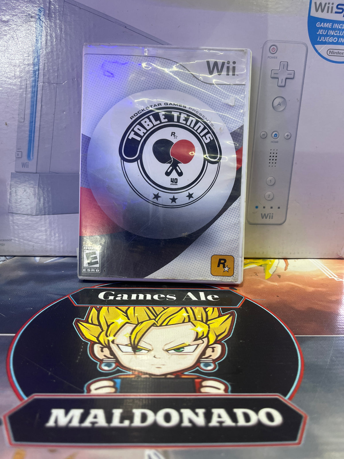 TABLE TENNIS ( NINTENDO WII USADO ) - JUEGO NINTENDO WII
