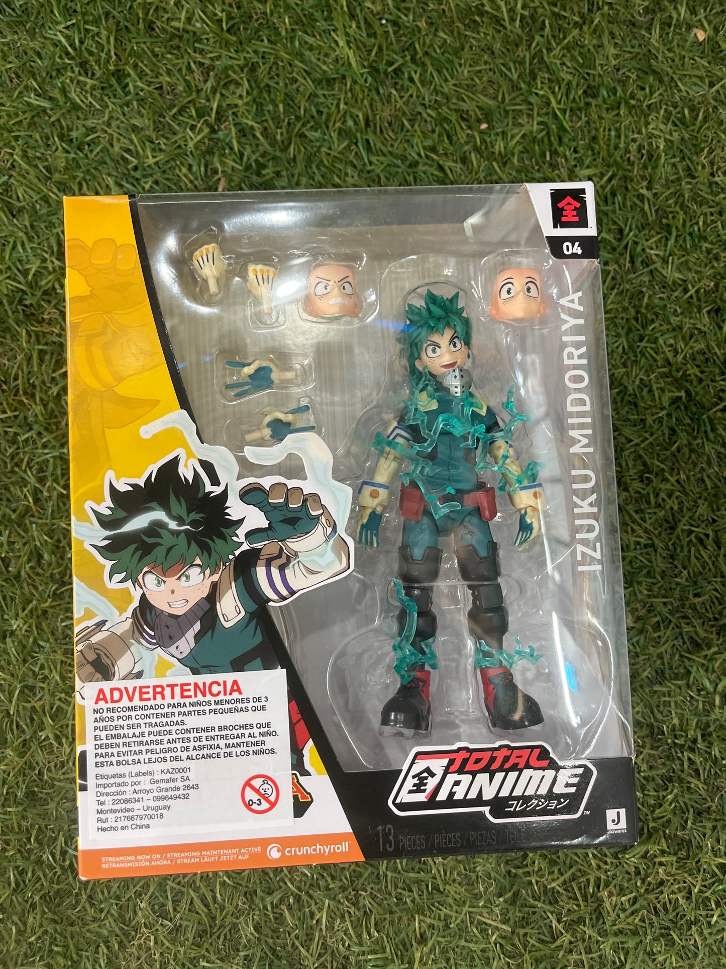 FIGURA IZUKU MIDORIYA OFICIAL - MY HERO ACADEMIA