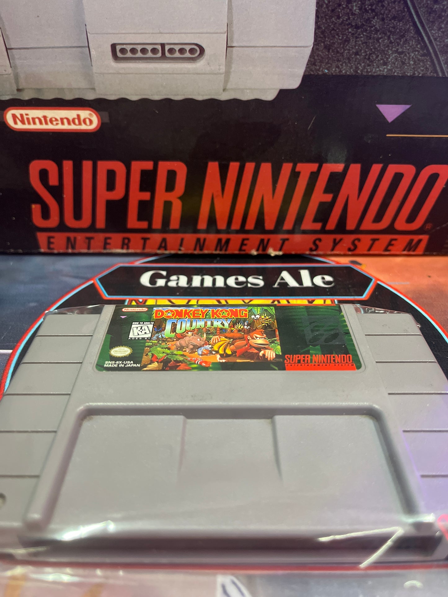 DONKEY KONG COUNTRY - JUEGO SUPER NINTENDO