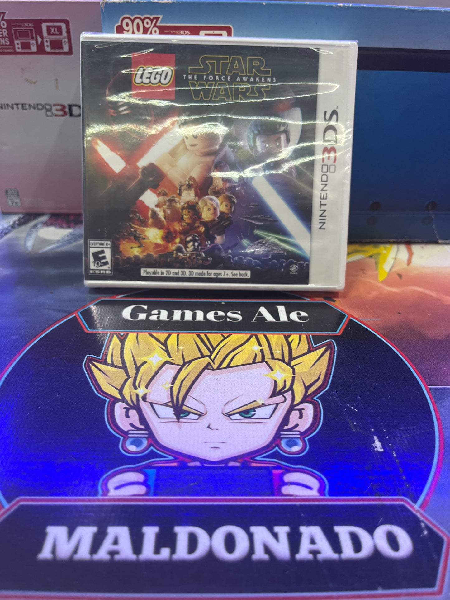 LEGO STAR WARS THE FORCÉ AWAKENS - JUEGO NINTENDO 3DS (SELLADO)
