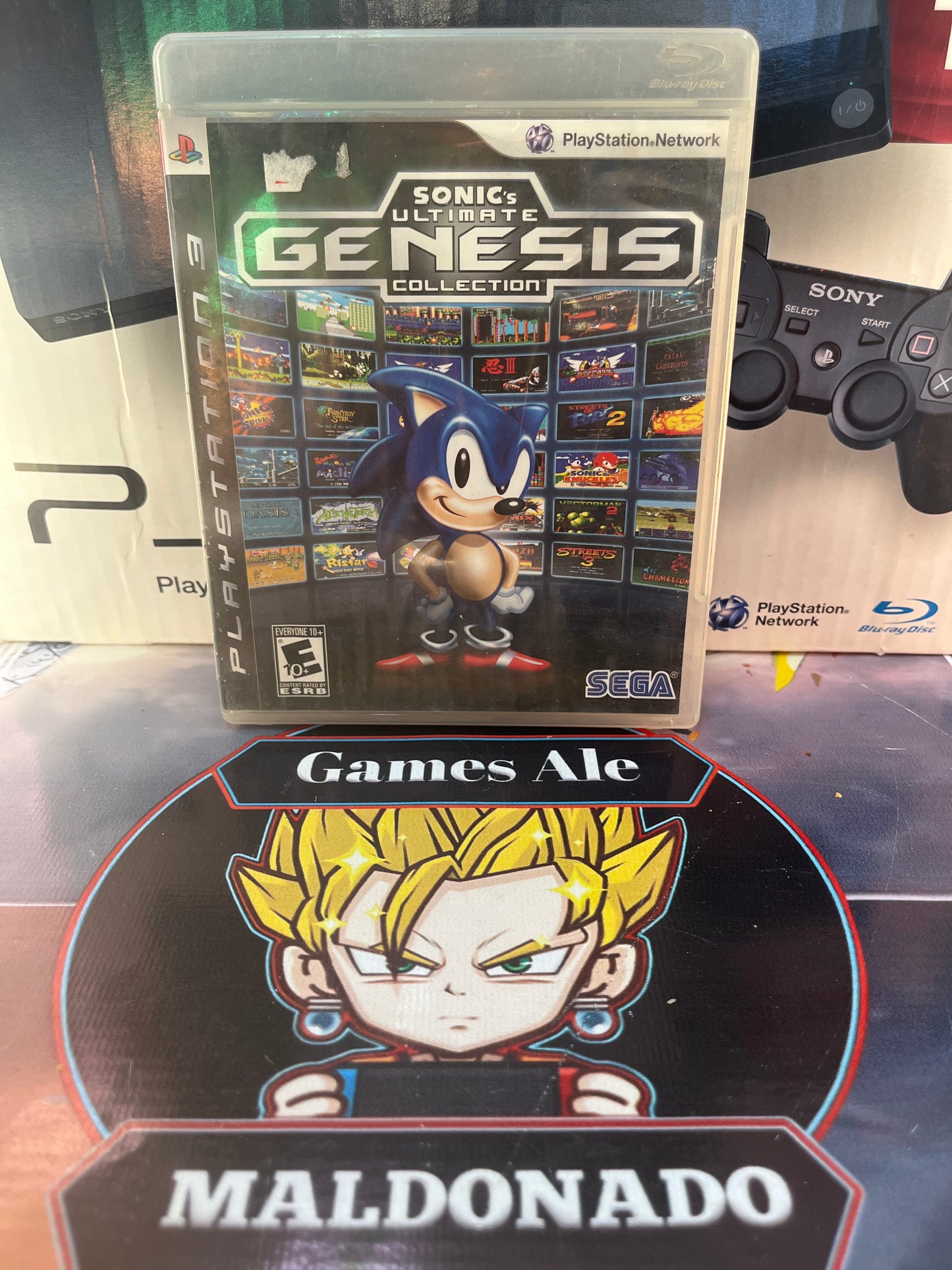 SONIC GÉNESIS COLECCIÓN – JUEGO DE PLAYSTATION 3 (USADO)