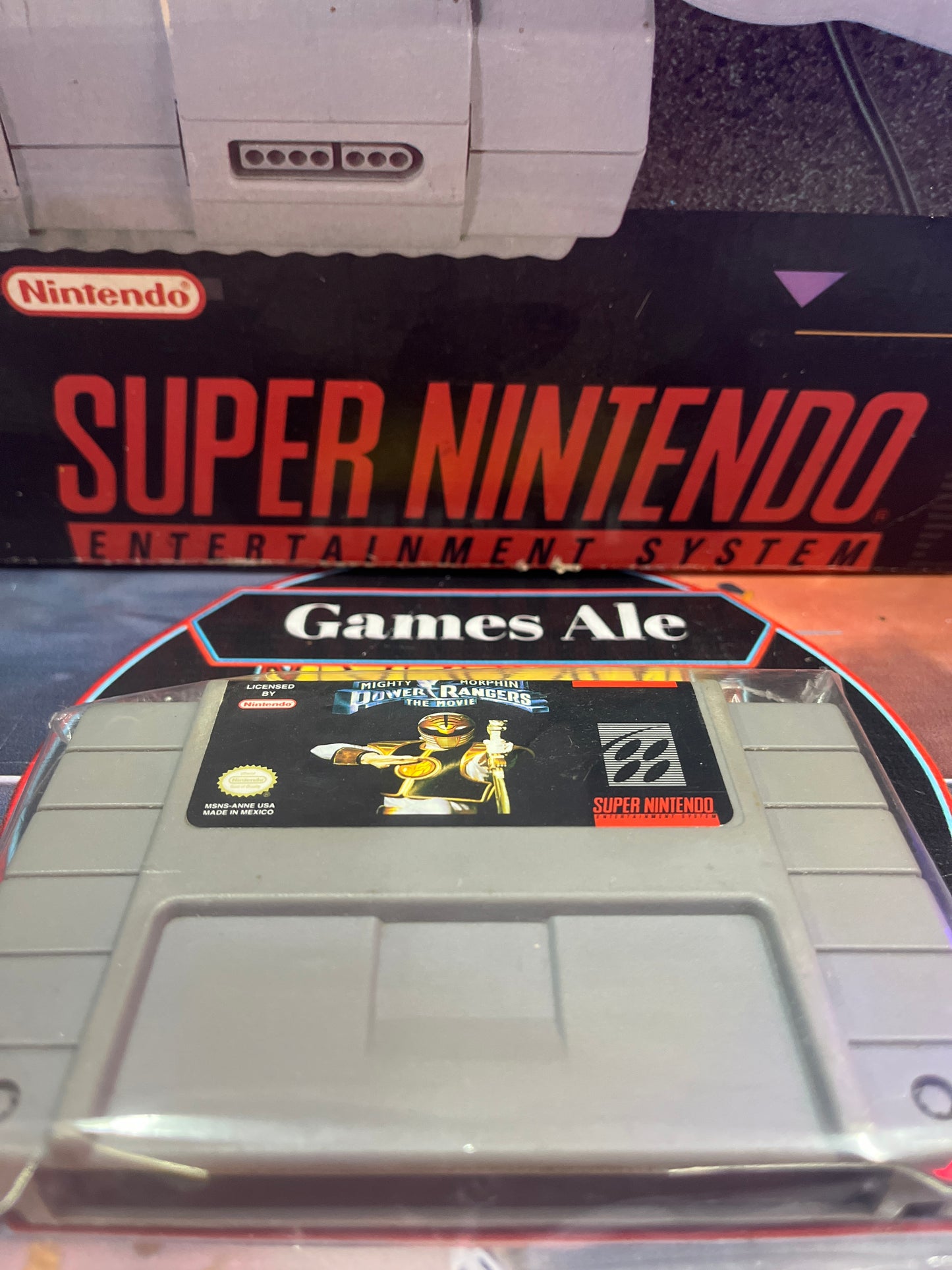 POWER RANGER THE MOVIE - JUEGO SUPER NINTENDO