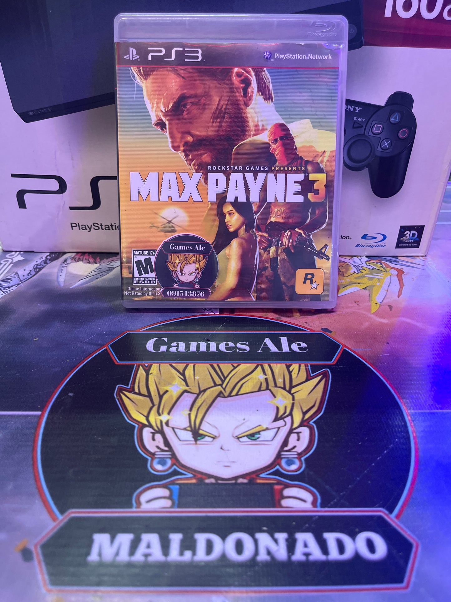 MAX PAYNE 3 – JUEGO DE PLAYSTATION 3 (USADO)