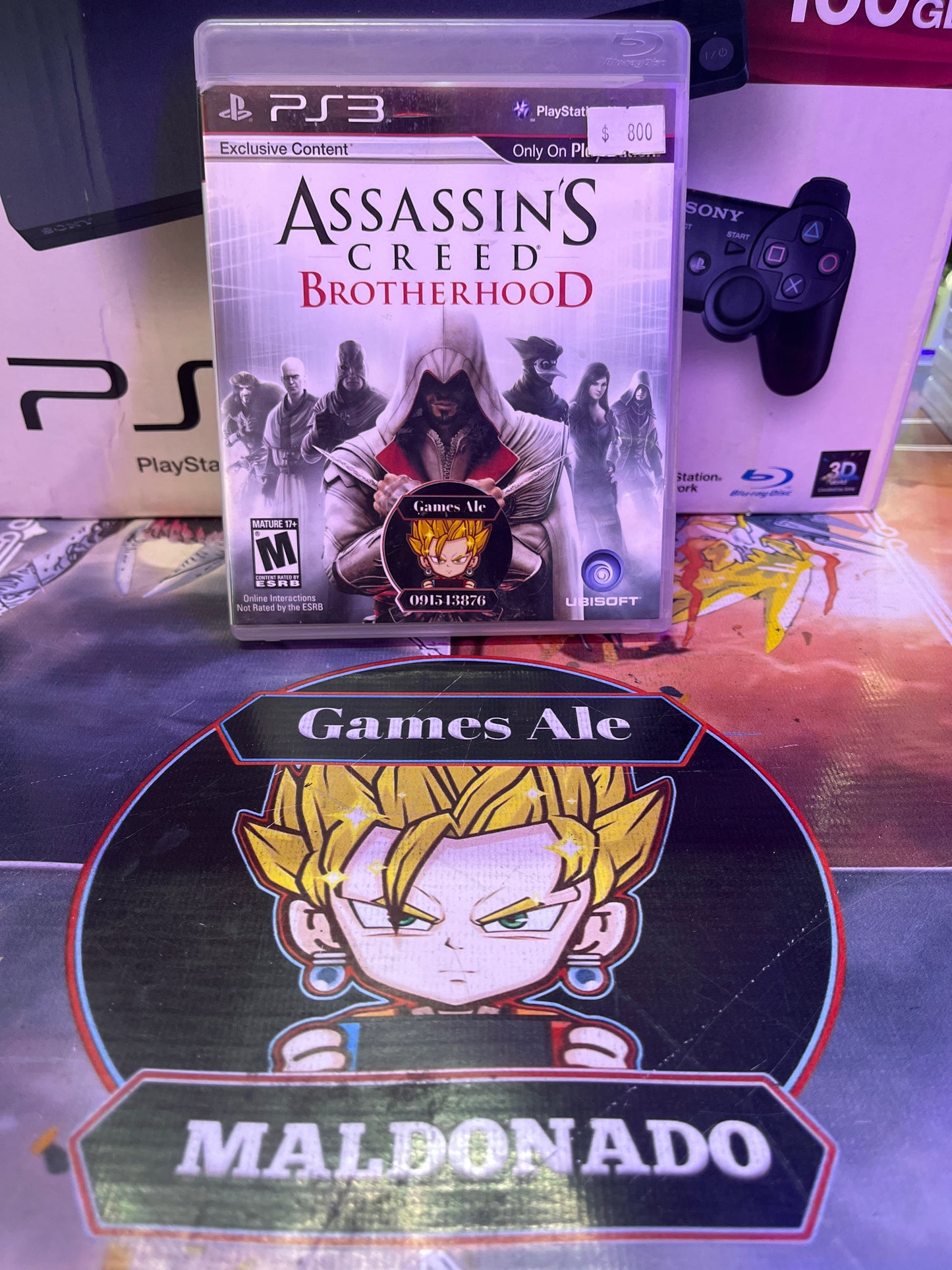 ASSASSIN'S CREED: BROTHERHOOD – JUEGO DE PLAYSTATION 3 (USADO)