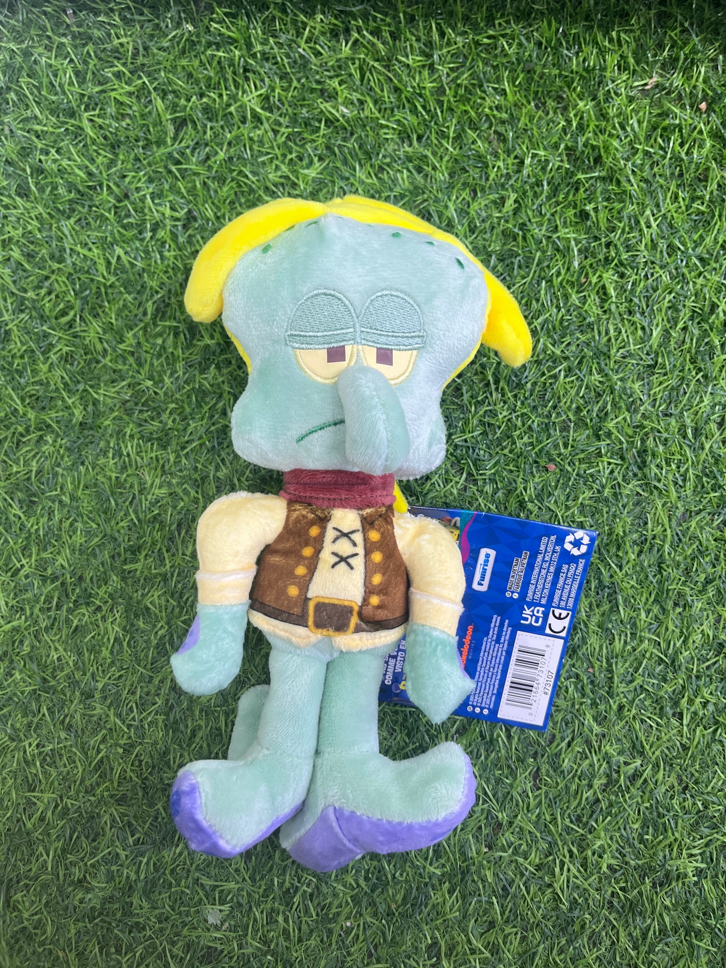 PELUCHE CALAMARDO 20 CM - THE SPONGEBOB MOVIE
