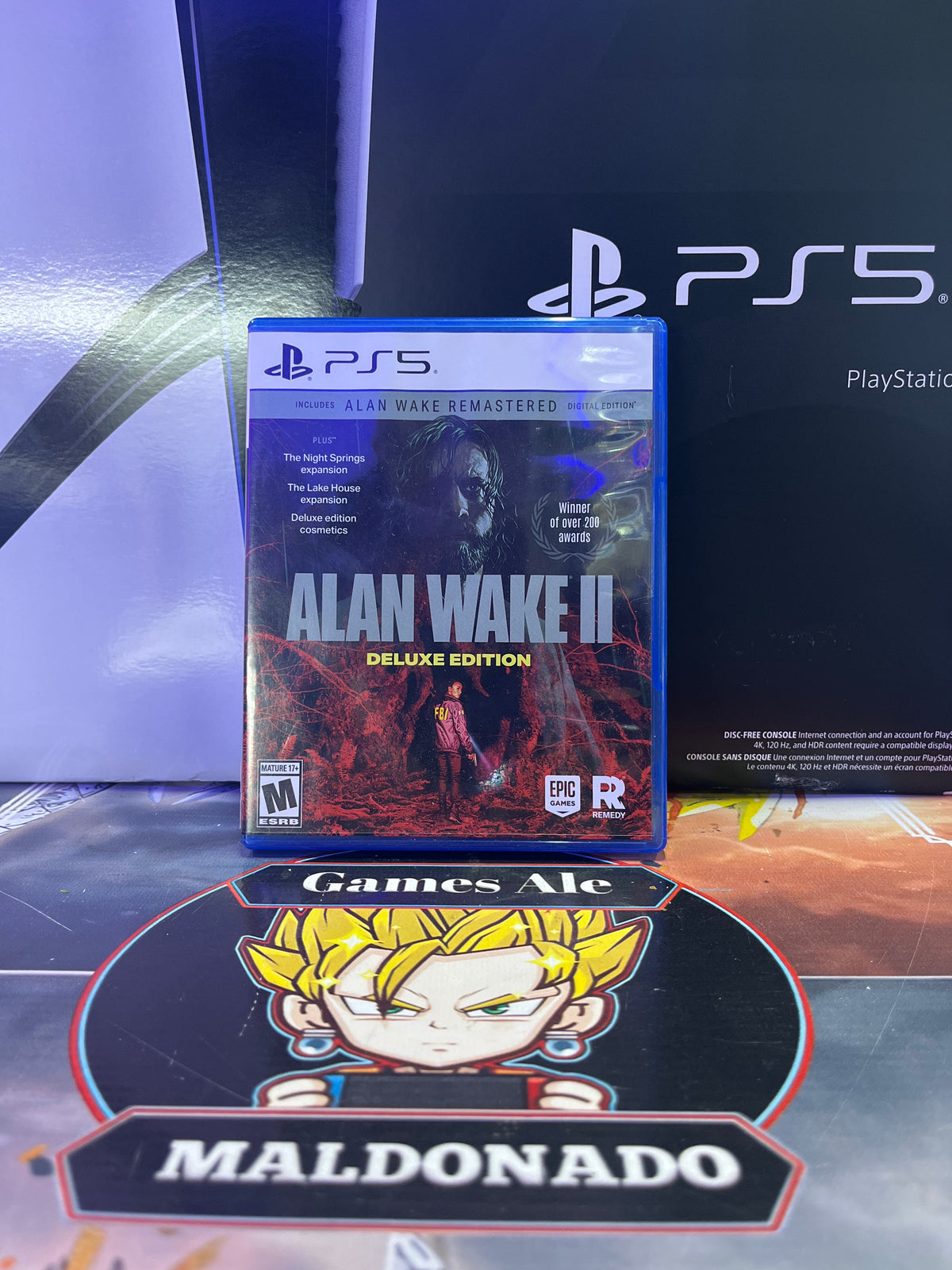 ALAN WAKE 2 DELUXE EDITION ( JUEGO PS5 USADO) - JUEGO PLAYSTATION 5