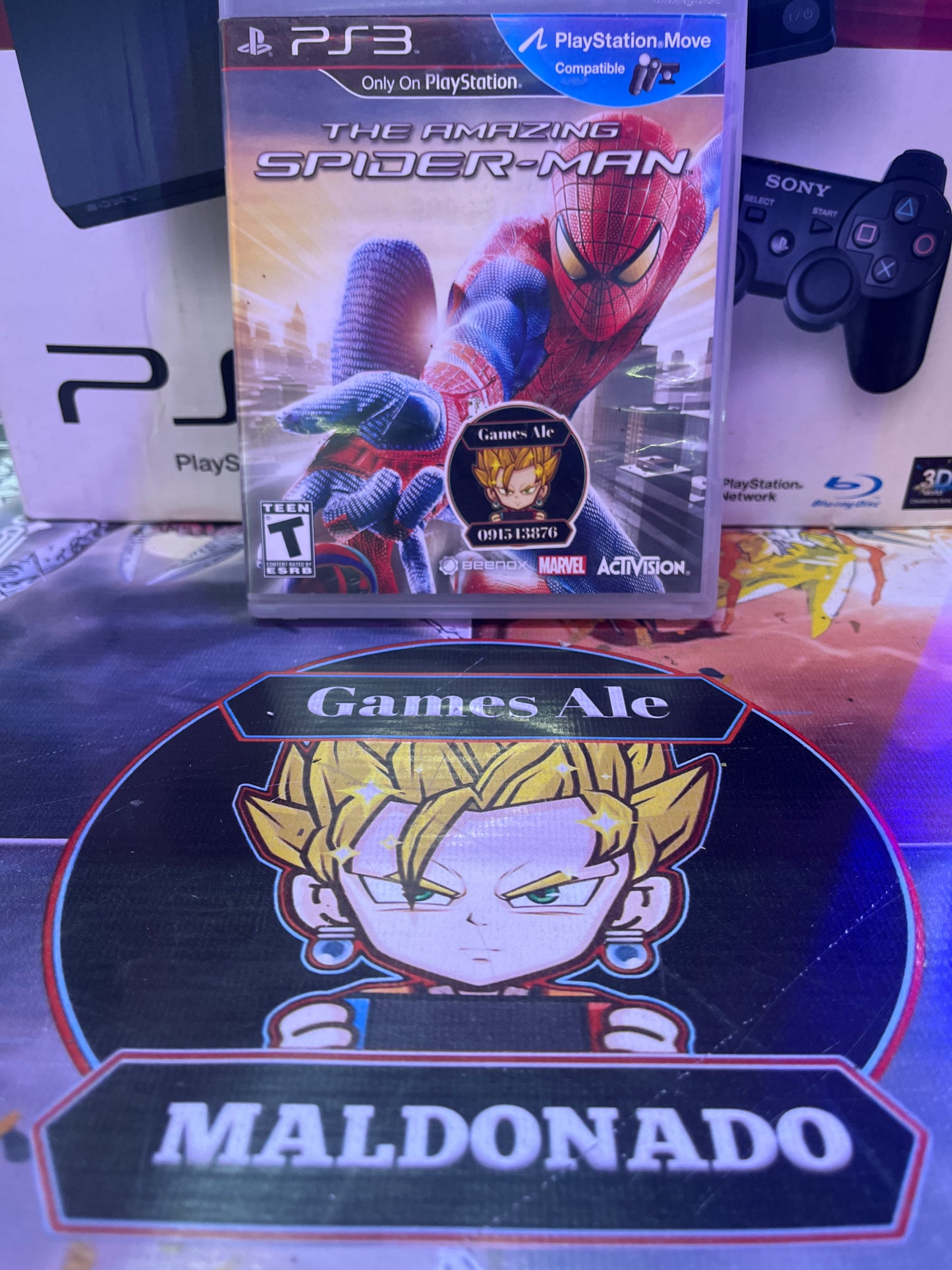 THE AMAZING SPIDERMAN- JUEGO PLAYSTATION 3 (USADO)