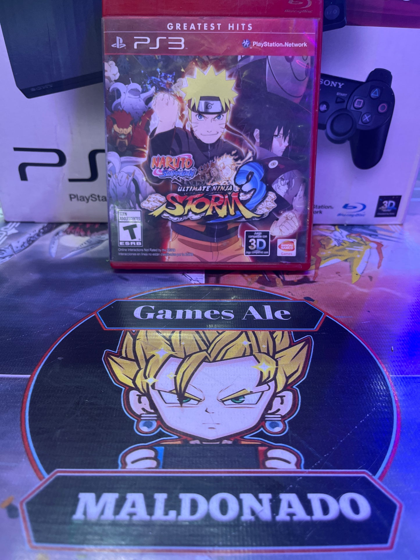 NARUTO SHIPPUDEN ULTIMATE NINJA STROM 3 PS3 JUEGO DE PLAYSTATION 3 (USADO)