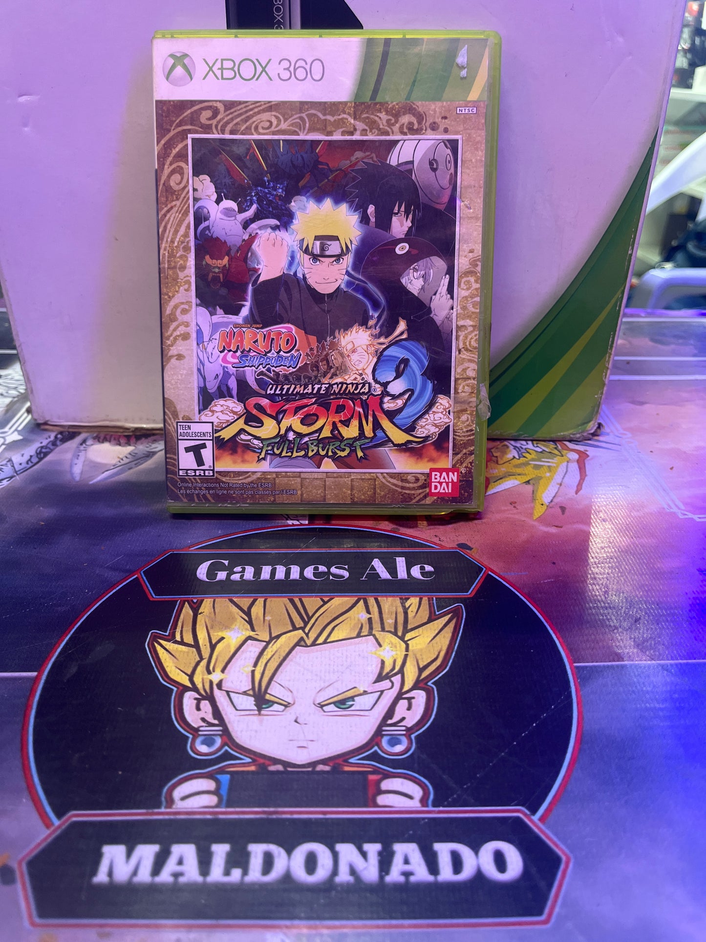 NARUTO SHIPPUDEN ULTIMATE NINJA STORM 3 FULL BURST – JUEGO DE XBOX 360 (USADO) (NTSC)