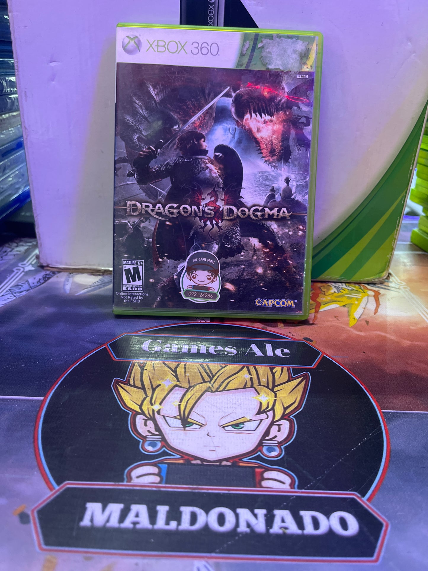 DRAGON'S DOGMA – JUEGO DE XBOX 360 (USADO) (NTSC)