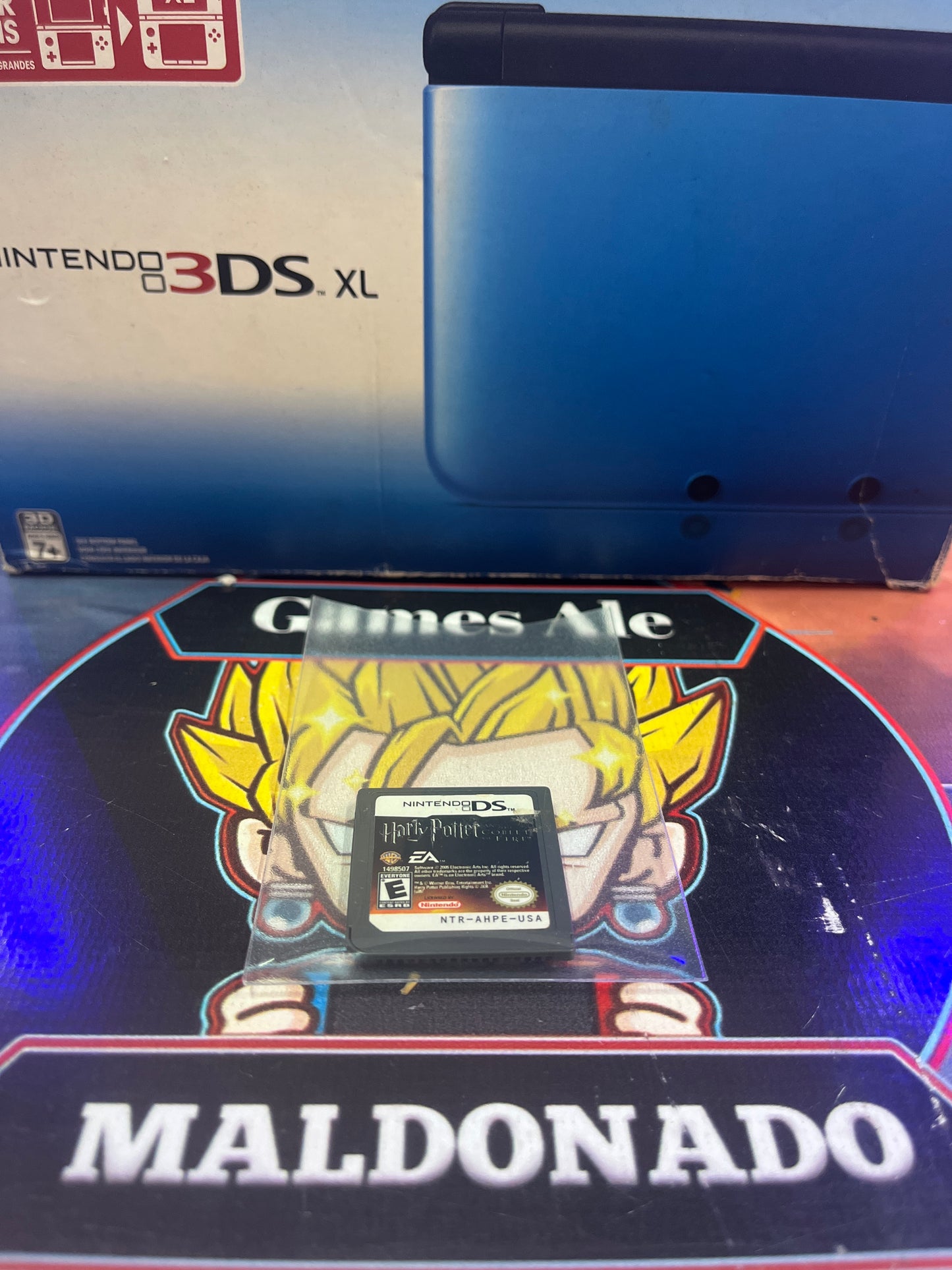 HARRY POTTER AND THE GLOBET OF FIRE - JUEGO NINTENDO DS
