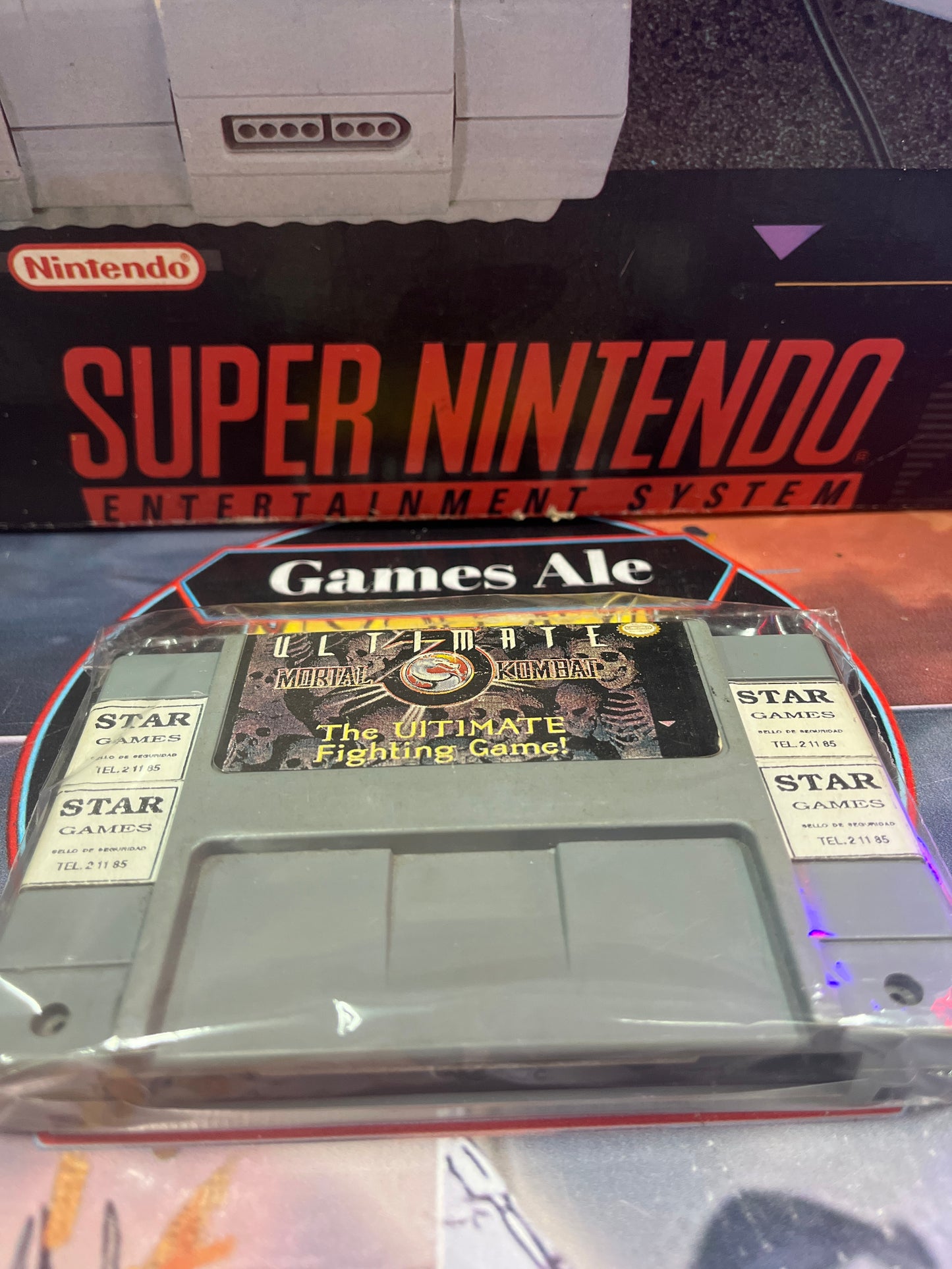 ULTÍMATE MORTAL KOMBAT - JUEGO SUPER NINTENDO