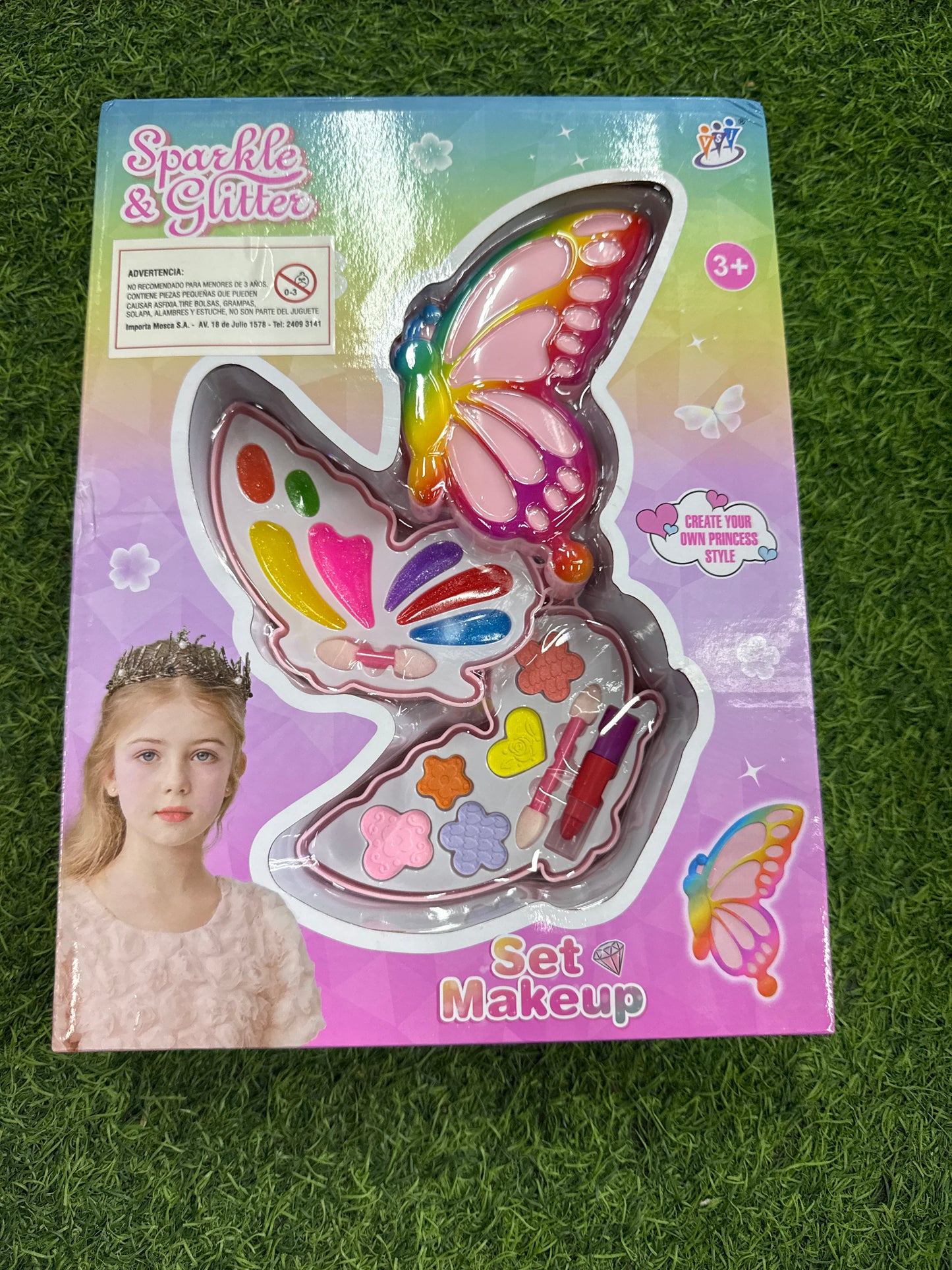 SET DE MAQUILLAJE MARIPOSA