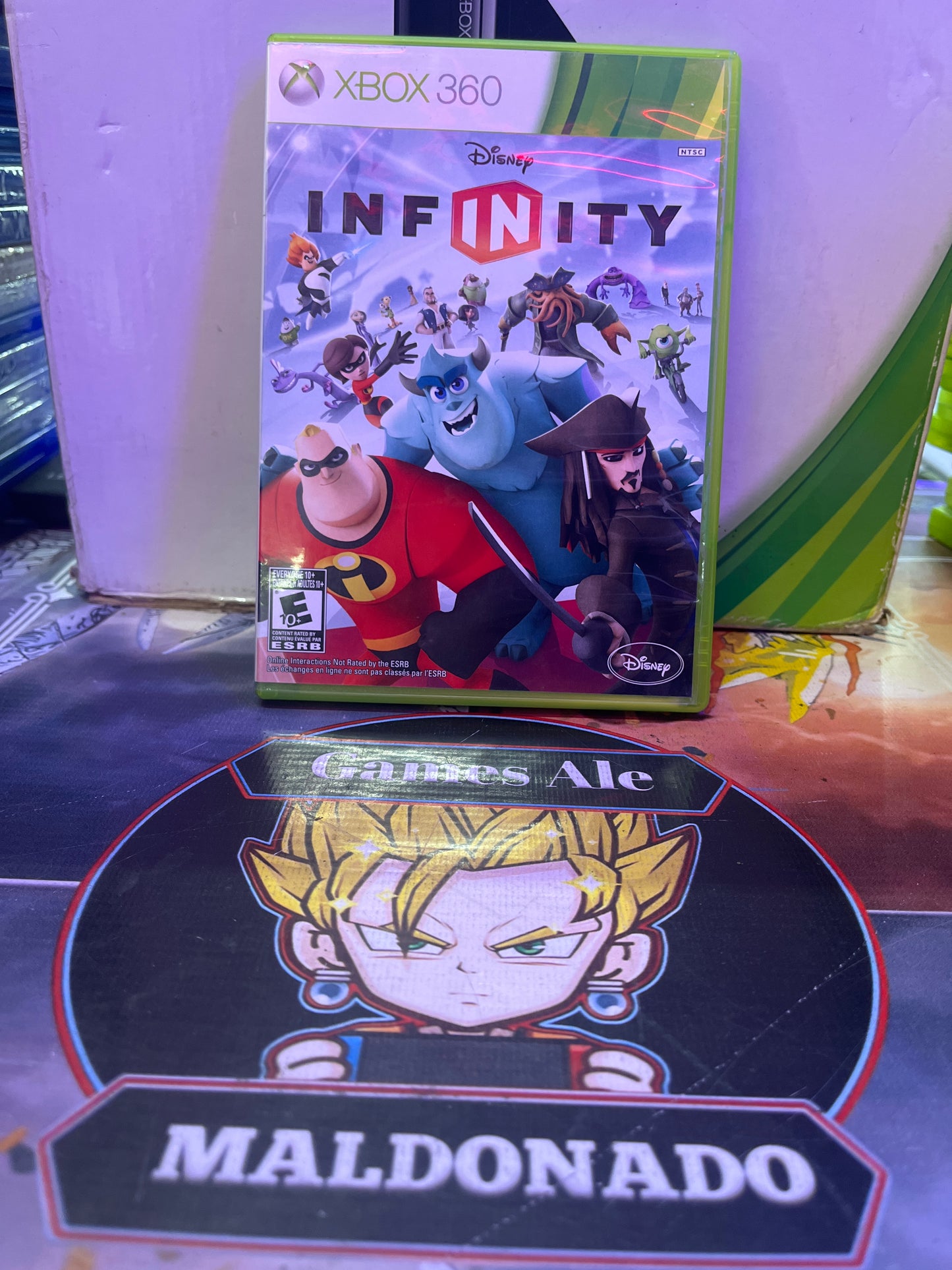 DISNEY INFINITY – JUEGO DE XBOX 360 (USADO) (NTSC)