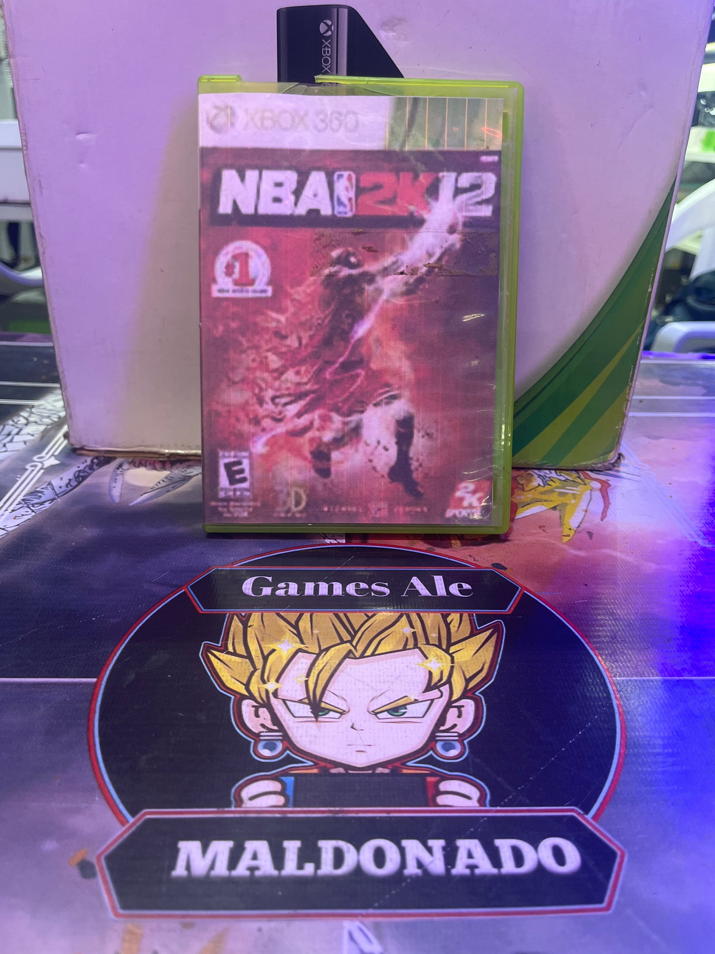 NBA 2K12 – JUEGO DE XBOX 360 (USADO) (NTSC)