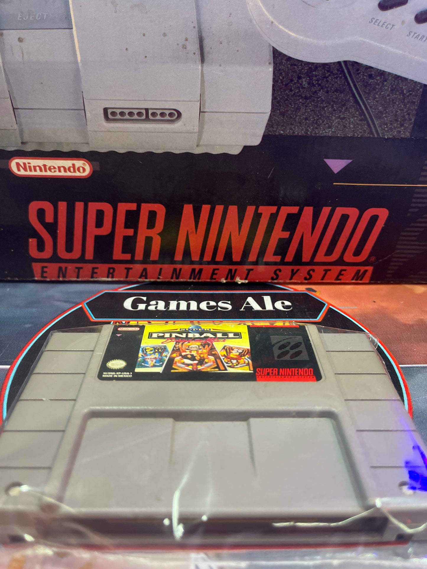 SÚPER PINBALL - JUEGO SUPER NINTENDO